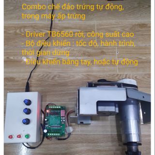 Máy đảo trứng trong giàn ấp trứng tự động DIY