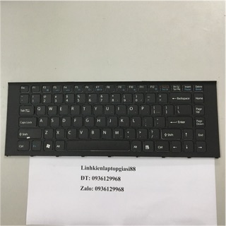 Bàn phím laptop Sony VPC EA có khung