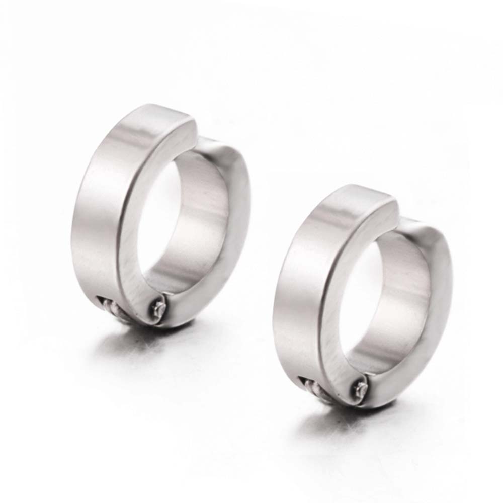 Khuyên Kẹp Vành Tai Bằng Thép Không Gỉ Cá Tính Cho Nữ