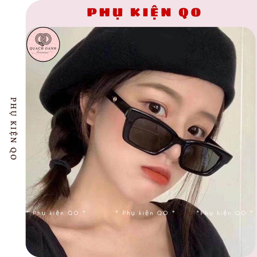 Kính Nam Nữ Thời Trang Cá Tính Siêu Ngầu Siêu Chất Nhiều Màu - Phụ Kiện QO KI06