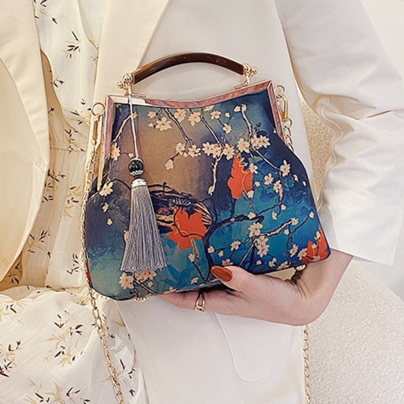 Youyo Túi Tote Phong Cách Trung Hoa Cổ Điển Dành Cho Bạn Nữ