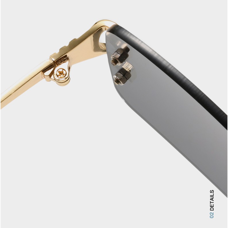 Kính Râm Nam Nữ Không Gọng Chống Tia Uv400 Thời Trang 2020 | BigBuy360 - bigbuy360.vn