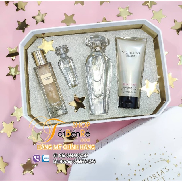 Gift set nước hoa Heavenly 4 sp