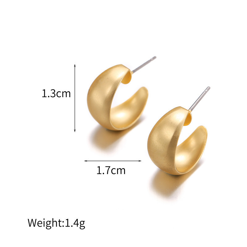 Set 3 cặp khuyên tai RINHOO FRIENDSHIP thời trang dành cho nữ