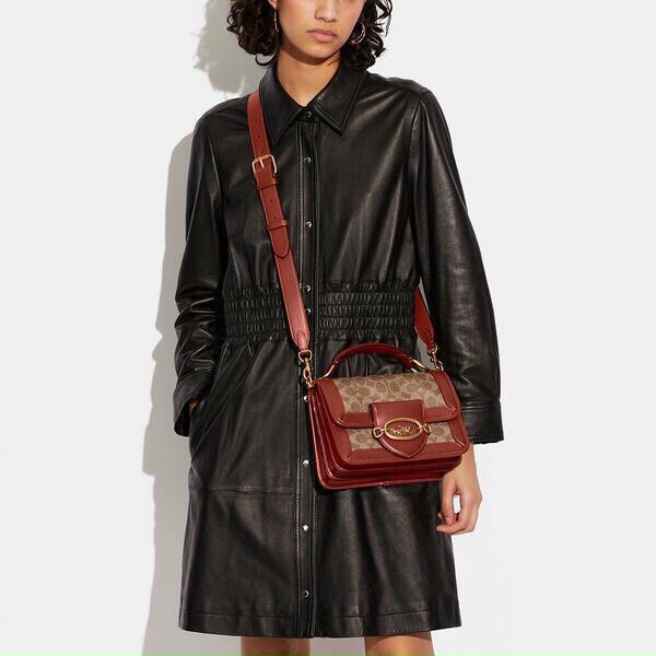 [ HÀNG Canh SALE-  Túi Xách Coa*ch HERO Shoulder Siêu sang