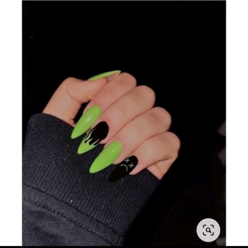 Móng giả thiết kế Huyền Trang Nail hộp 10 móng kèm keo dũa