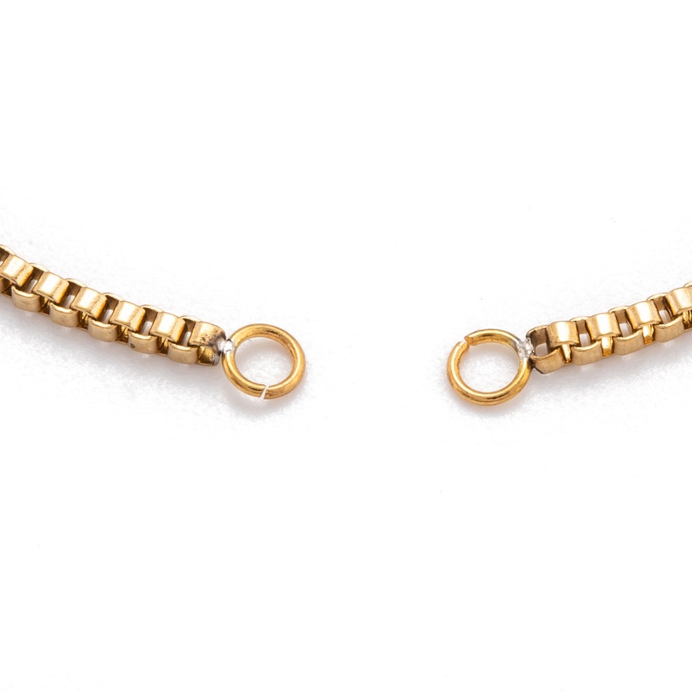 Set 1-3 dây xích BENECREAT bằng thép không gỉ 304 dùng làm vòng tay