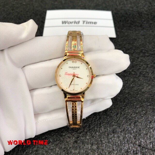 Đồng hồ nữ Sunrise hàng công ty chính hãng bảo hành trọn đời