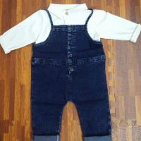 YẾM JEANS ĐEN + ÁO