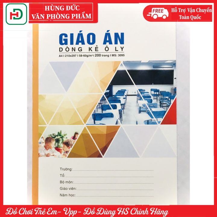 Sổ giáo án A4 200T Caro Hải Tiến 3095