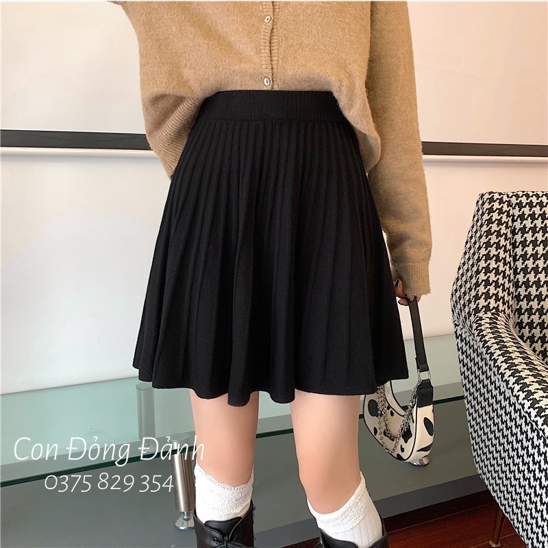 [Chất loại 1] Chân váy len xòe chất đẹp loại 1 dáng xòe AC017 con đỏng đảnh | BigBuy360 - bigbuy360.vn