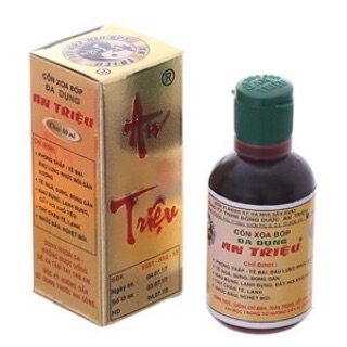 Dầu cồn xoa bóp an triệu