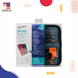 Bộ 10 cây cọ vẽ màu acrylic bmhs0030