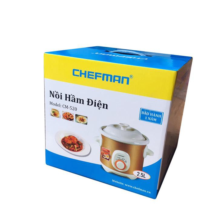 Nồi hầm điện Chefman CM - 520