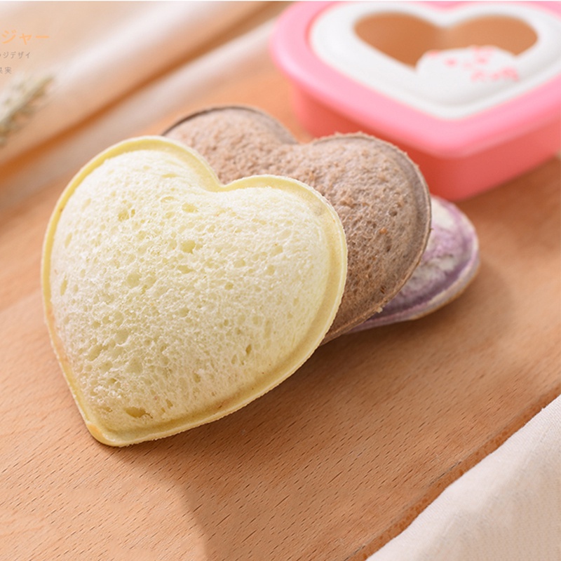 Khuôn Cắt Bánh Mì Sandwich Hình Trái Tim