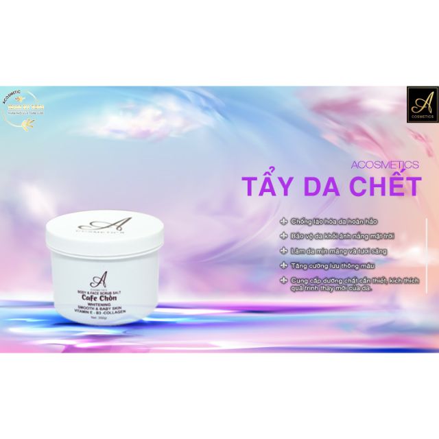 Tẩy tế bào cà phê chồn Acosmetics