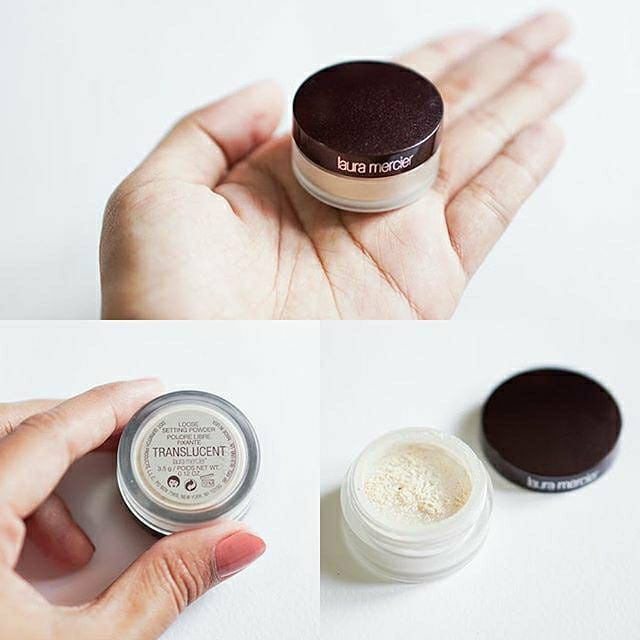 Phấn phủ không màu Lauramercier Loose Setting Powder Translucent Minisize