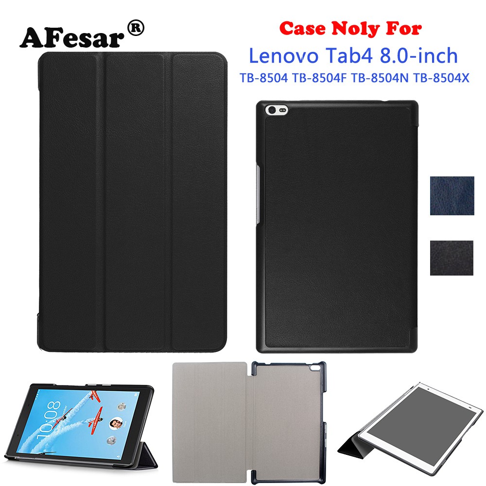 Ốp lưng da máy tính bảng Lenovo Tab 4 8.0 8504F 8504N 8504X