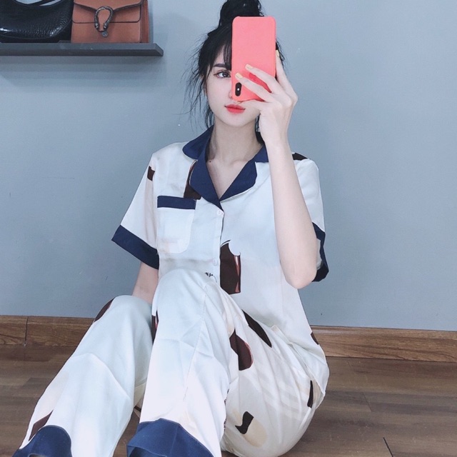 BỘ ĐỒ LỤA MẶC NHÀ