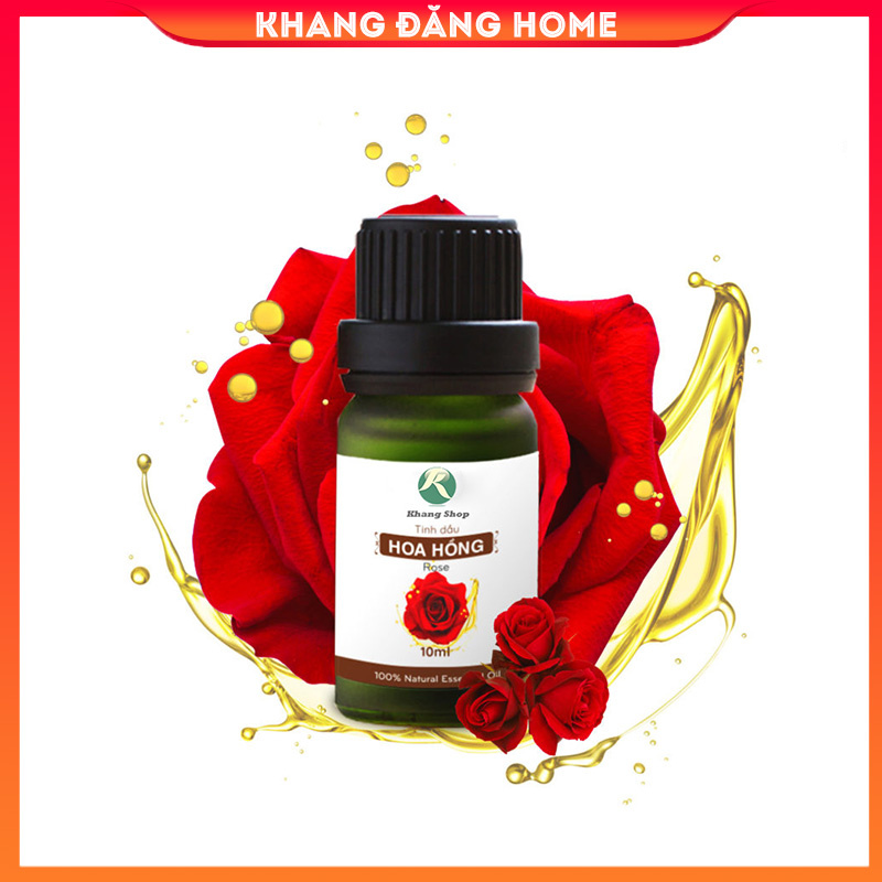 Tinh dầu hoa Hồng nguyên chất chai 10ml