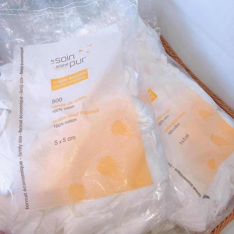 Bông Tẩy Trang Pháp 500m + tặng 100m - Vanh Cosmetics