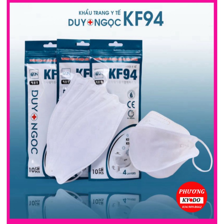 Thùng khẩu trang KF94 3D/4D đóng gói 300c 4 lớp chính hãng công nghệ Hàn Quốc chống bụi kháng khuẩn chuẩn y tế–NinaGen