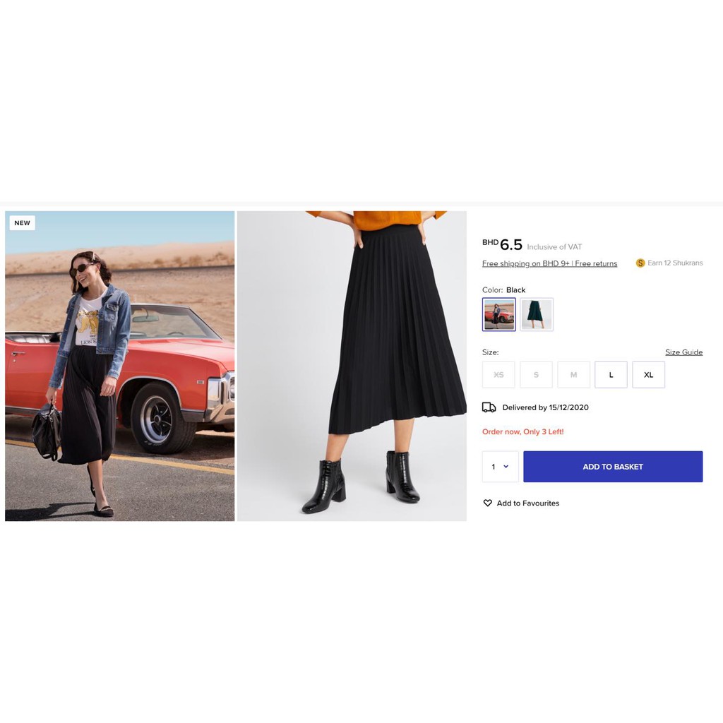 Chân váy dập ly Max | BigBuy360 - bigbuy360.vn