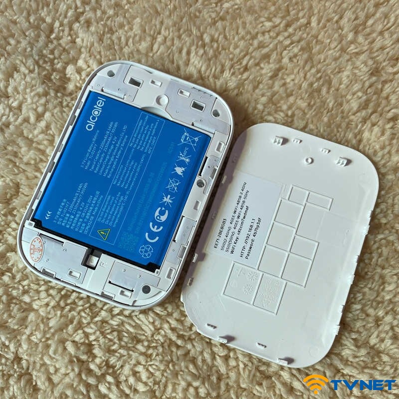 Pin bộ phát Wifi 4G Alcatel EE70, Alcatel EE71 dung lượng 2150mAh. Pin mới zin 100% - Bảo hành 1 đổi 1