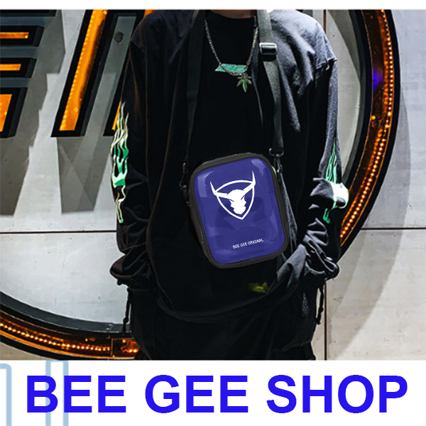 ( Mã giảm giá ) Túi đeo chéo nam nữ unisex hot trend ipad hoạ tiết TRÂU may mắn K02 BEE GEE ( CHẤT VẢI ĐẸP )