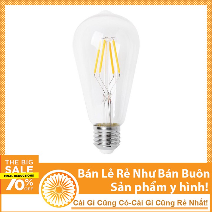 Bóng Đèn Giả Sợi Tóc Tiết Kiệm Điện, Bảo Vệ Mắt Edison ST64