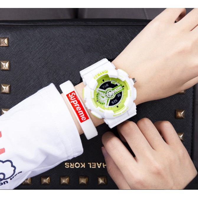 Đồng hồ điện tử nữ KEMANQI loại chỉ chạy kim giả điện tử BM889 | BigBuy360 - bigbuy360.vn