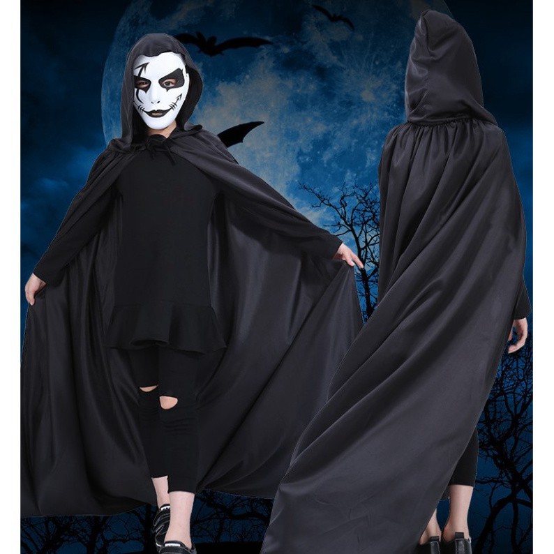 Trang phục hóa trang Thần Chết-BỘ QUẦN ÁO MA HÓA TRANG HALLOWEEN CAO CẤP DÀNH CHO CẢ NAM VÀ NỮ