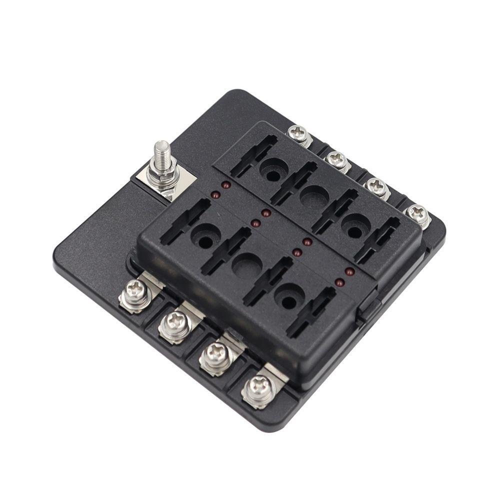 Giá Đỡ Cầu Chì LAYOR1 Lưỡi RV 12V / 32V Bằng Nhựa Có Đèn LED Báo Hiệu Cho Tàu Thuyền Ốp