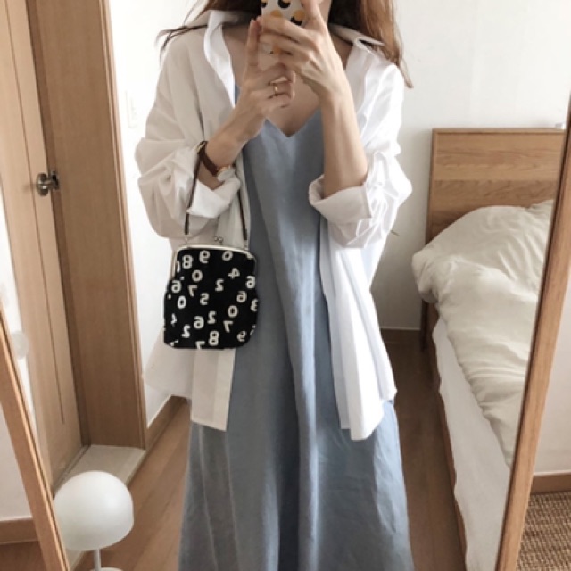 ĐẦM MAXI TRƠN HÀN QUỐC - SIÊU THOÁNG MÁT | BigBuy360 - bigbuy360.vn