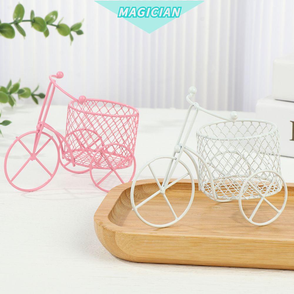 Giá đỡ kẹo/ trang sức hình xe đạp ba bánh bằng sắt độc đáo trang trí nhà cửa