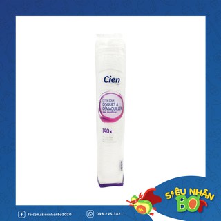 Bông Tẩy Trang Cien 140 Miếng