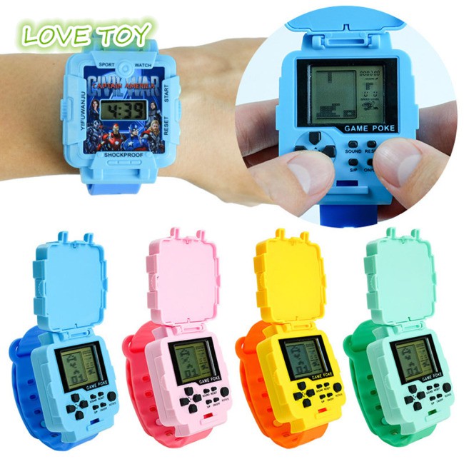 Đồng Hồ Điện Tử Phong Cách Retro Cho Bé