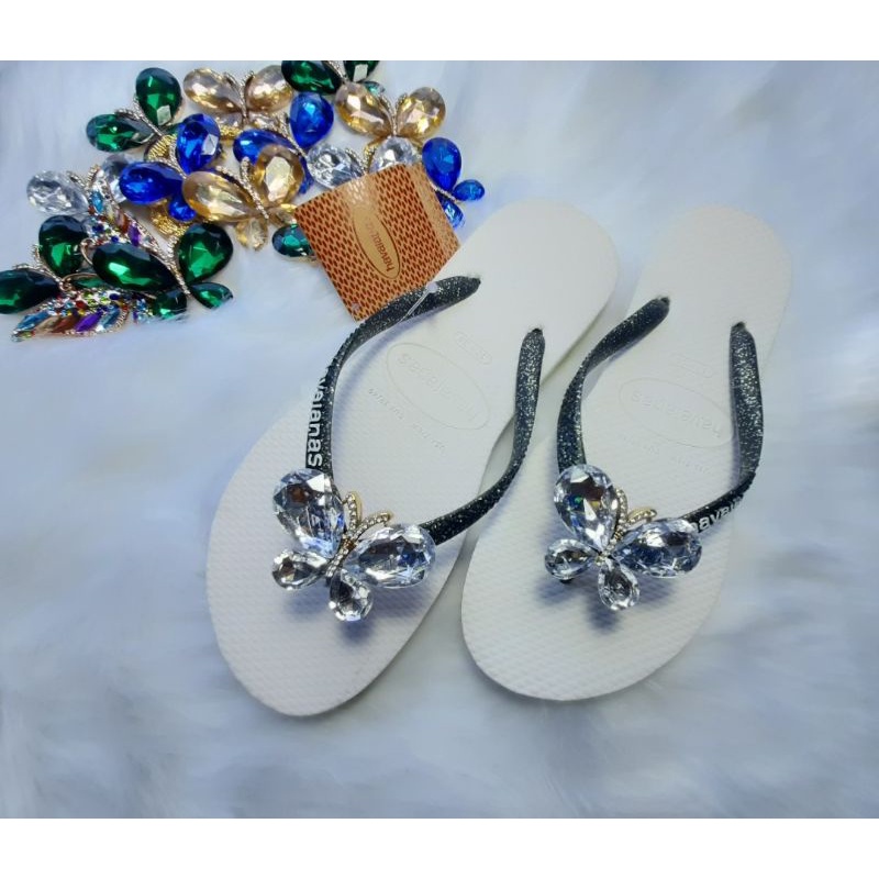 Dép Havaianass nữ charm quai kiêm tuyến