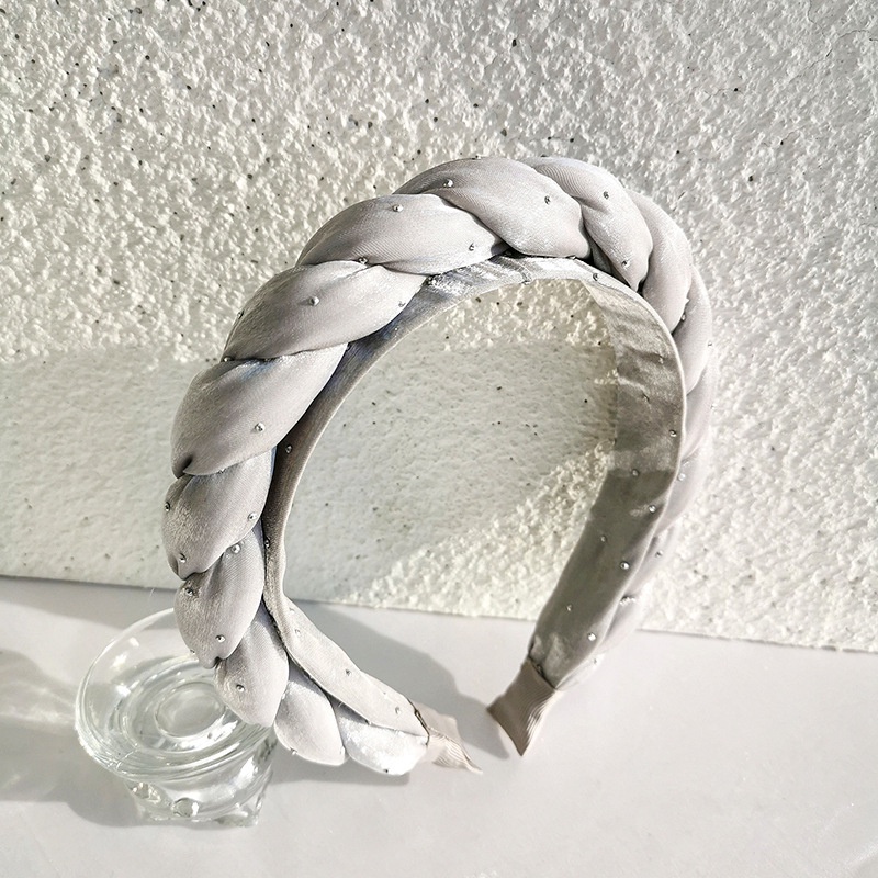 Haimeikang Vải Hàn Quốc Nóng Kim cương bện bím tóc Hoop phụ kiện tóc nữ