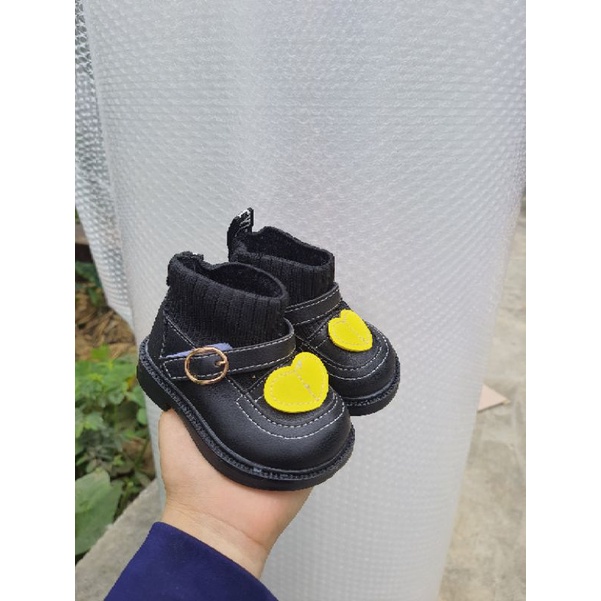 Giày búp bê bé gái-giày boot cao cổ cho bé gái-Hàng Quảng Châu full hộp