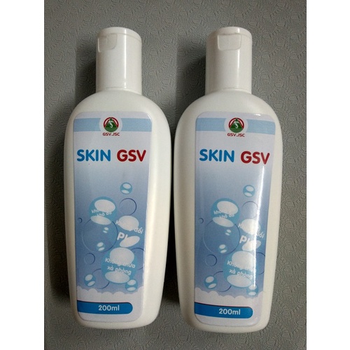 Sữa rửa mặt skin gsv dịu nhẹ cho da dầu mụn nhạy cảm chai 200ml