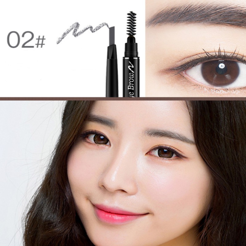 Chì kẻ mày Lameila Double Effect  không trôi chống nước | BigBuy360 - bigbuy360.vn