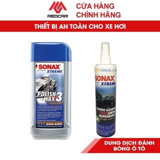 Dung dịch đánh bóng sơn xe dung dịch đánh bóng sonax xtreme polish wax 3 250ml, bảo vệ độ bóng ô tô