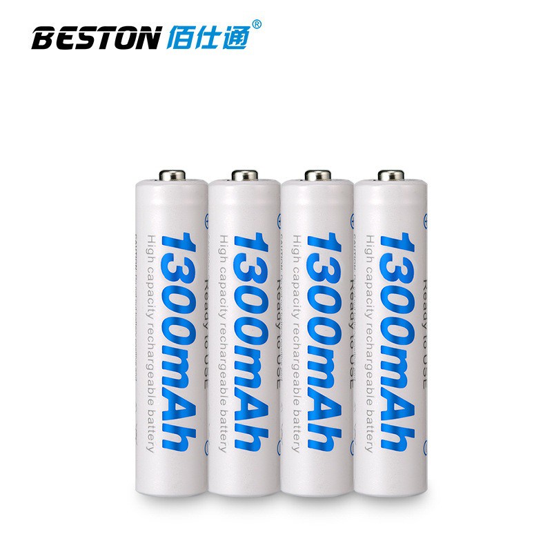 [TopSale]Hộp 04 Pin sạc AAA 3A BESTON, Pin đũa sạc dung lượng 1100mAh, 600mAh, 800mAh, 1300mAh Tặng kèm hộp đựng pin