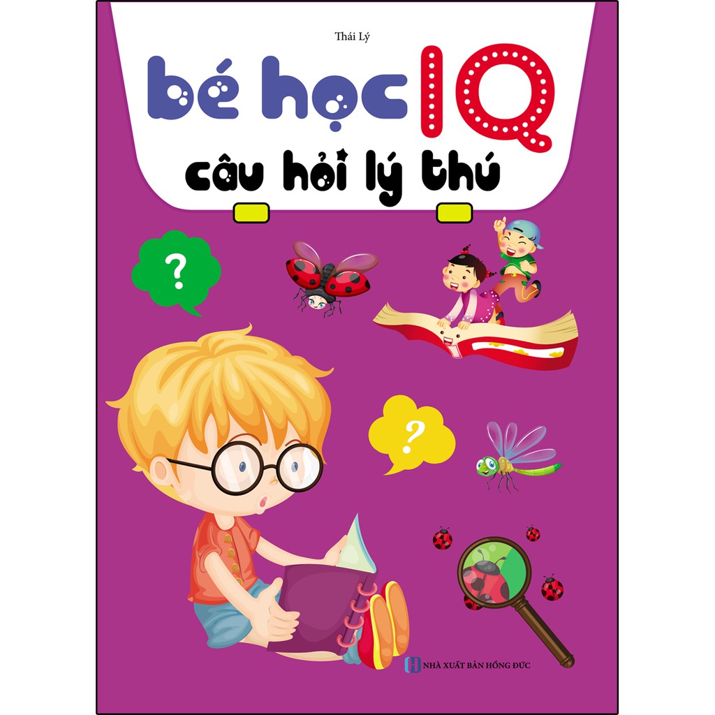 Bộ sách - Bé học IQ - Phát Triển Trí Tuệ Cho Bé Bộ Túi 8 Cuốn (Phiên Bản Mới)
