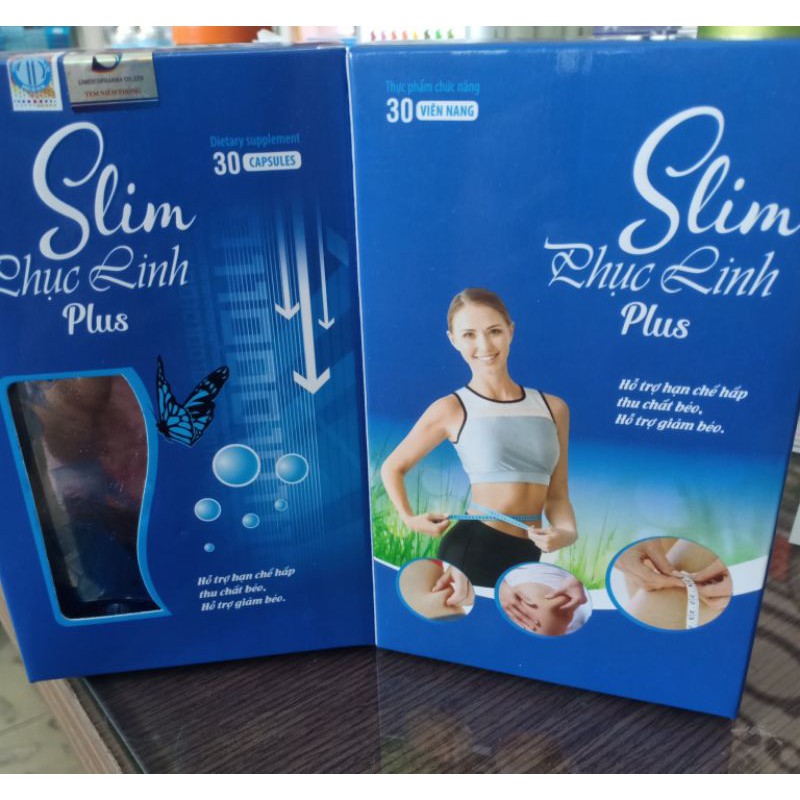 Viên uống giảm béo Slim Phục Linh plus chính hãng