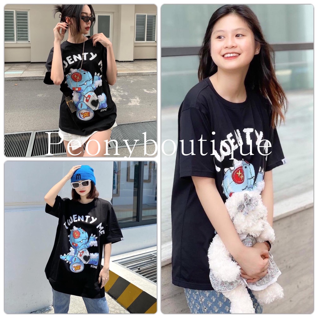 Áo Thun Twenty PEONYB Nữ [FREESHIP]  Phông ngắn tay lỡ form rộng in hoạt hình đẹp vintage cá tính Ulzzang