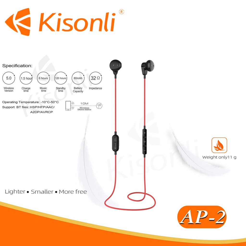 Tai Nghe Bluetooth Kisonli  AP-2