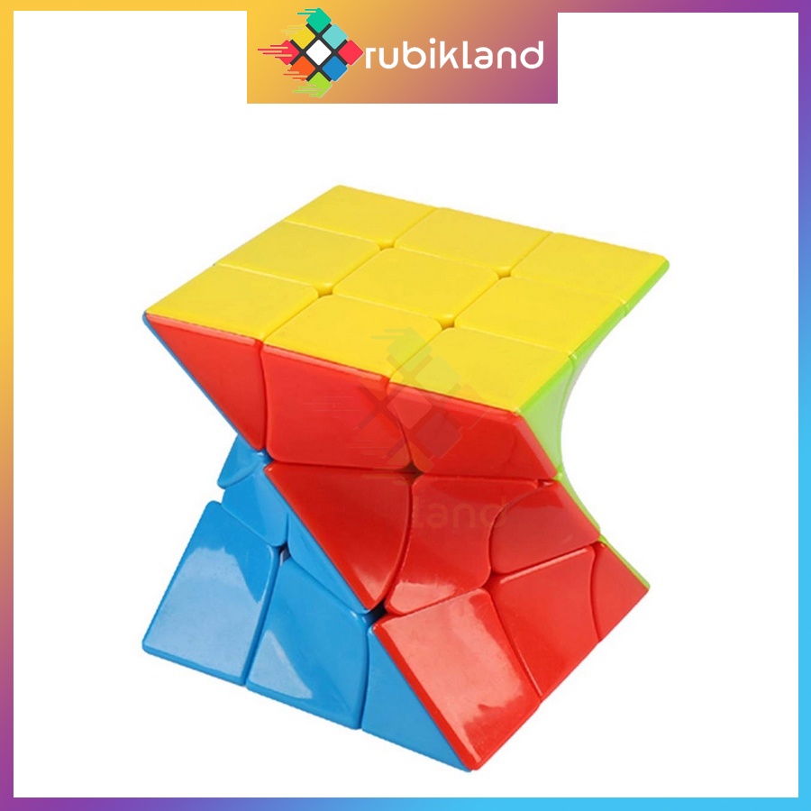 Rubik Biến Thể Twist Torcido Rubic Xoắn 3x3 Z-Cube Stickerless Đồ Chơi Trí Tuệ Trẻ Em