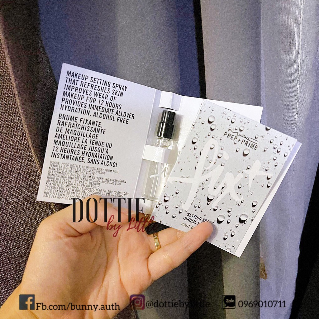 SAMPLE XỊT MAKE UP MAC